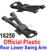 MJX Hyper Go H16BM H16GT H16DR Parts 16250 Rear Lower Swing Arm.Total 2pcs.